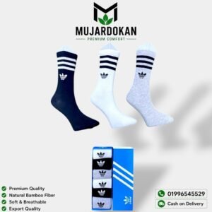 Crew socks combo pack 6 pair 1 box white