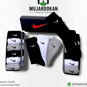 Crew socks combo pack 6 pair 1 box white